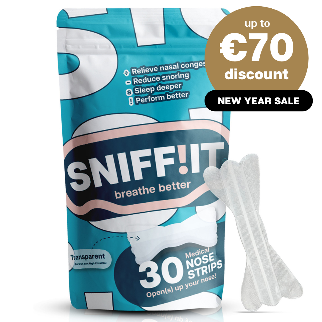 Sniffit® Transparent nasal strips