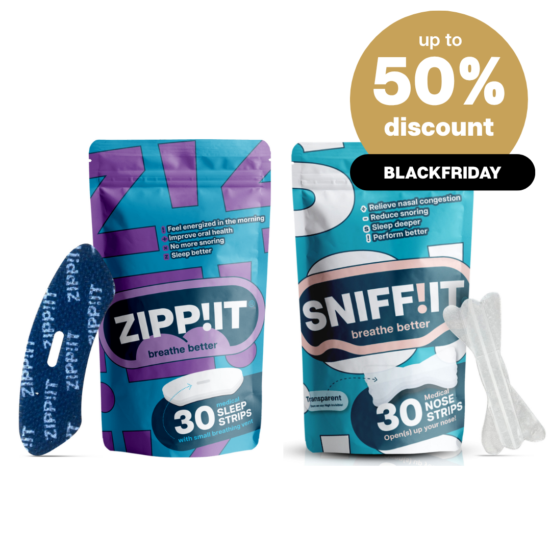 Bundel - Transparante Neusstrips & Mondtape