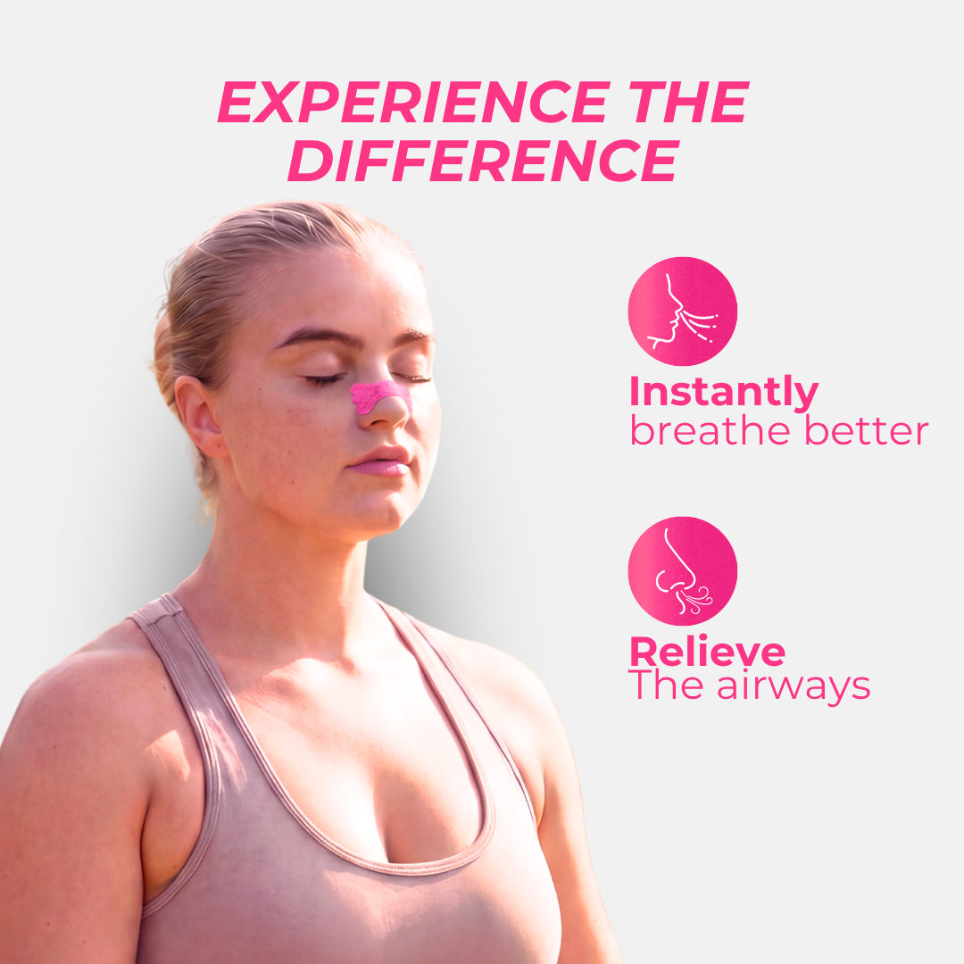 Sniffit® Pink nasal strips