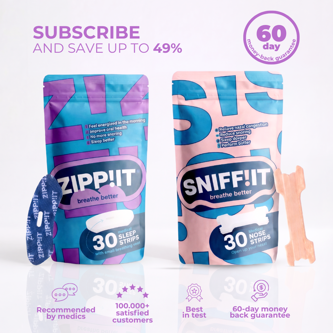 Bundle - Mouth Tape & Nose Strips