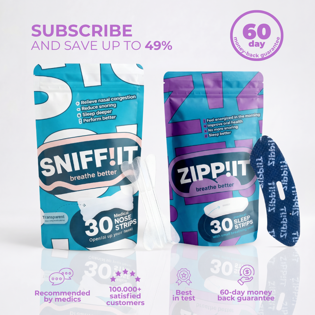 Bundle - Transparent Nasal Strips & Mouth tape