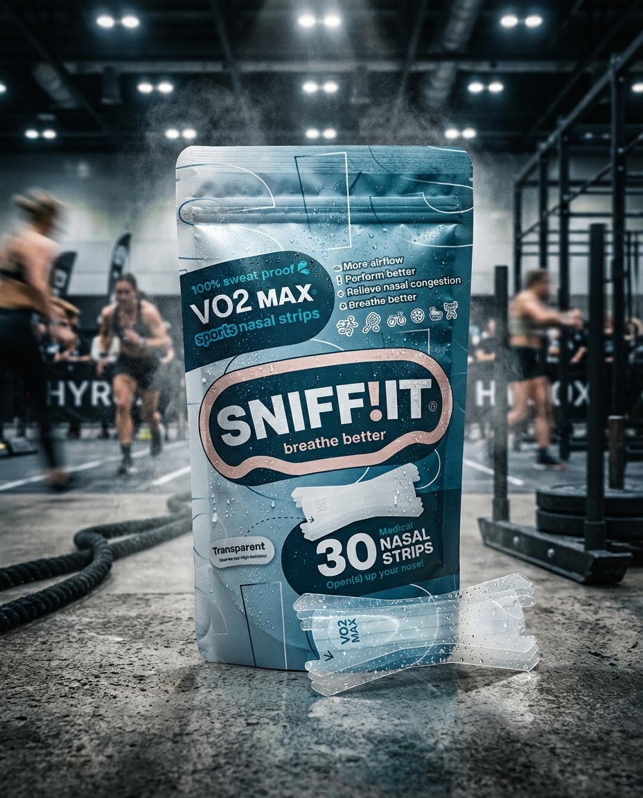 Sniffit® VO2 MAX Sports Nasal strips