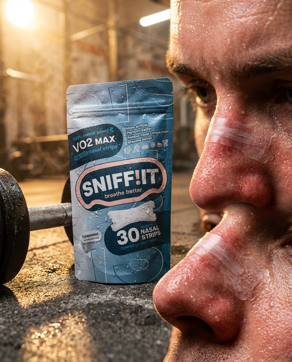 Sniffit® VO2 MAX Sports Nasal strips