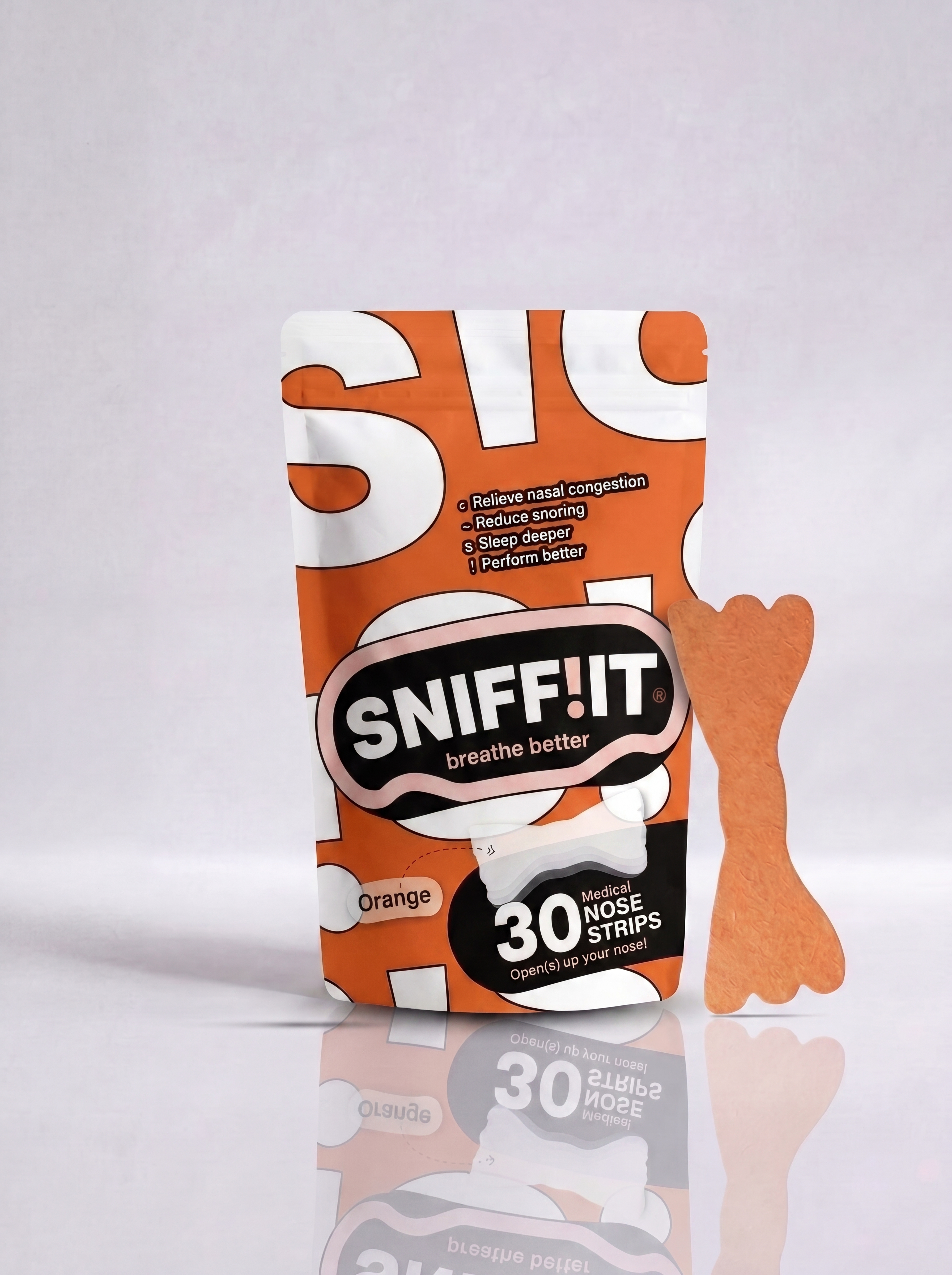 Sniffit® Orange nasal strips