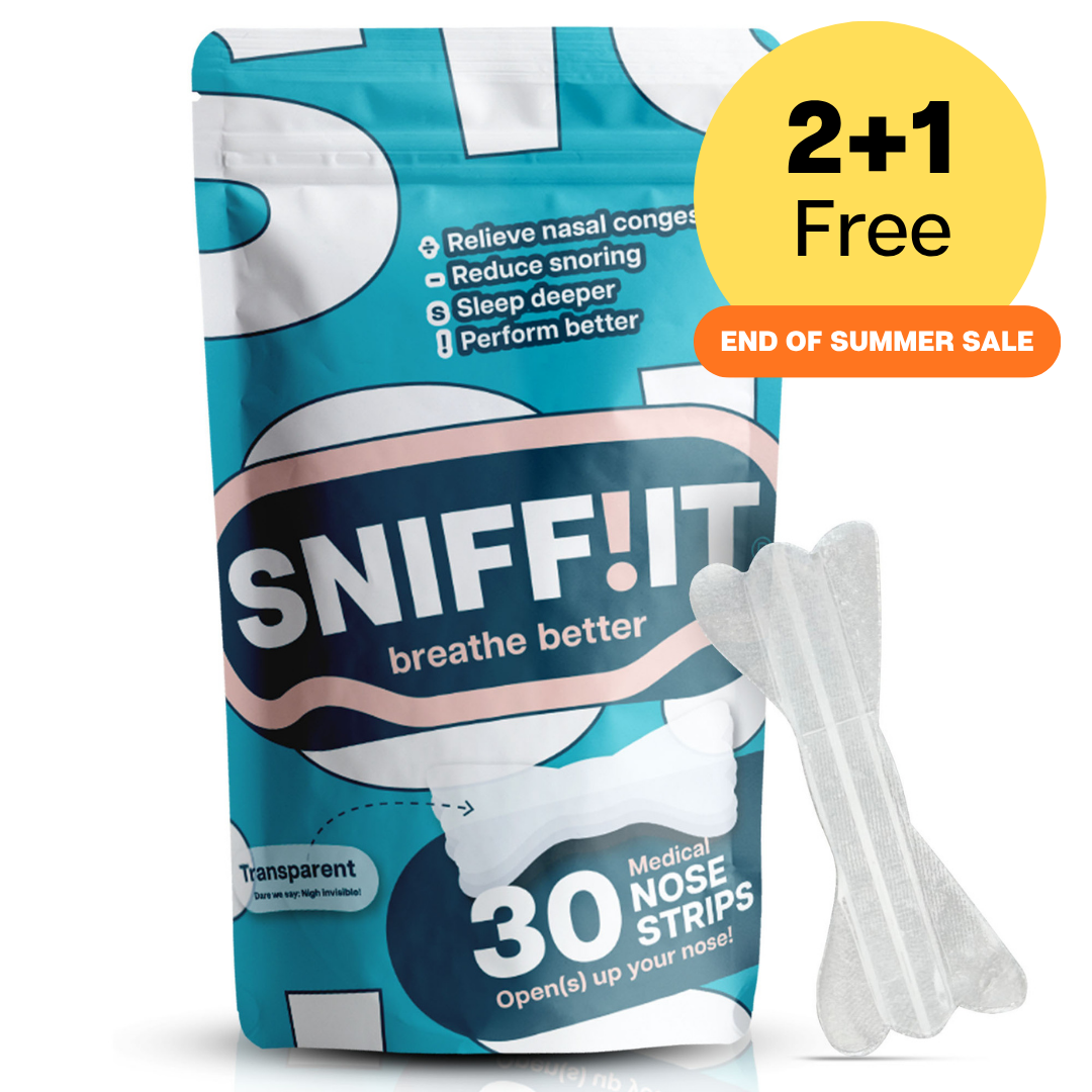 Sniffit® gennemsigtige næsestrimler