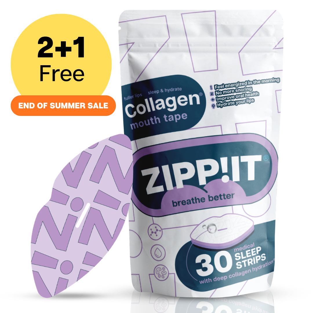 Zippit® kollagen mundtape