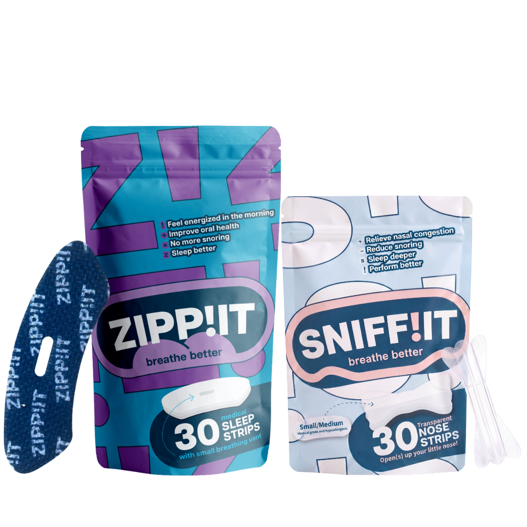 Bundle - Transparent Nasal Strips Medium/Small & Mouth tape