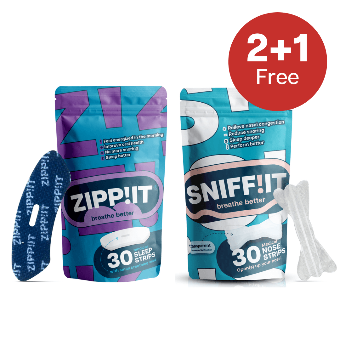 Bundle - Transparant Nose Strips & Mouth tape - Zippit