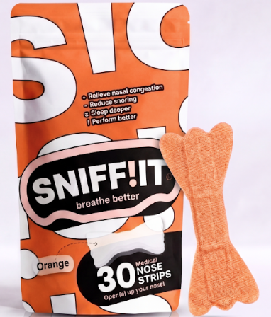 Sniffit® Orange nasal strips