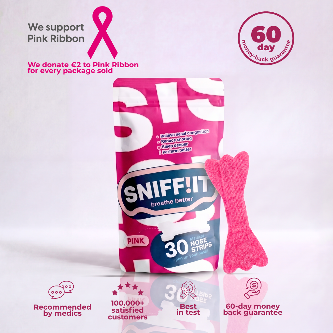 Sniffit® Pink nasal strips