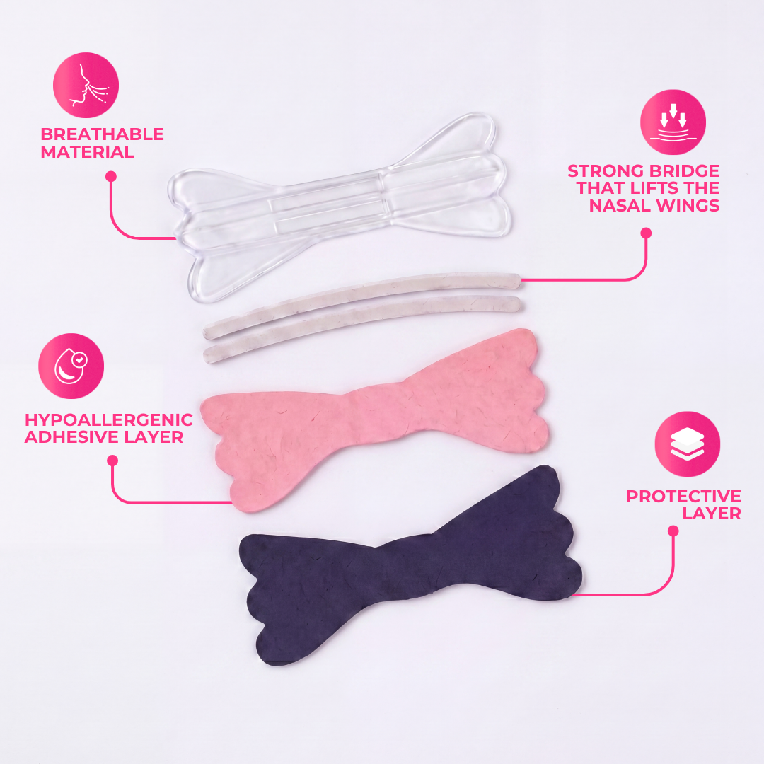 Sniffit® Pink nasal strips