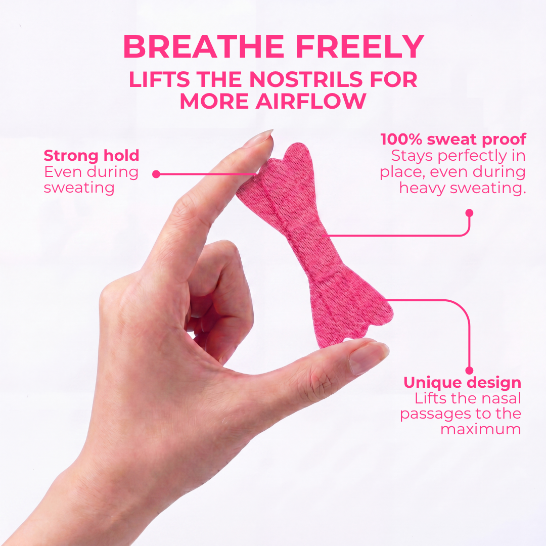 Sniffit® Pink nasal strips
