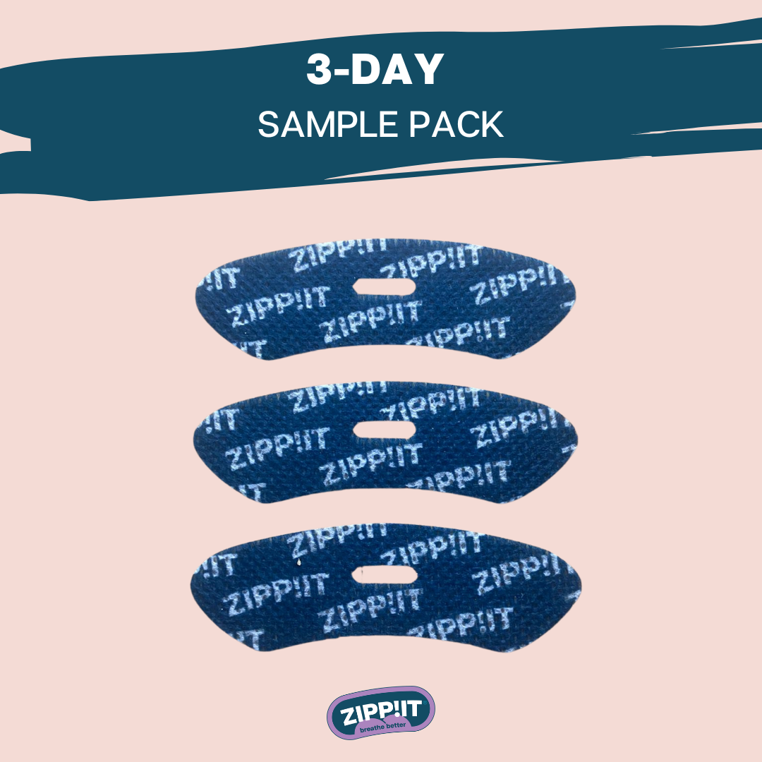 Zippit mouth tape - 3 day sample pack - Zippit