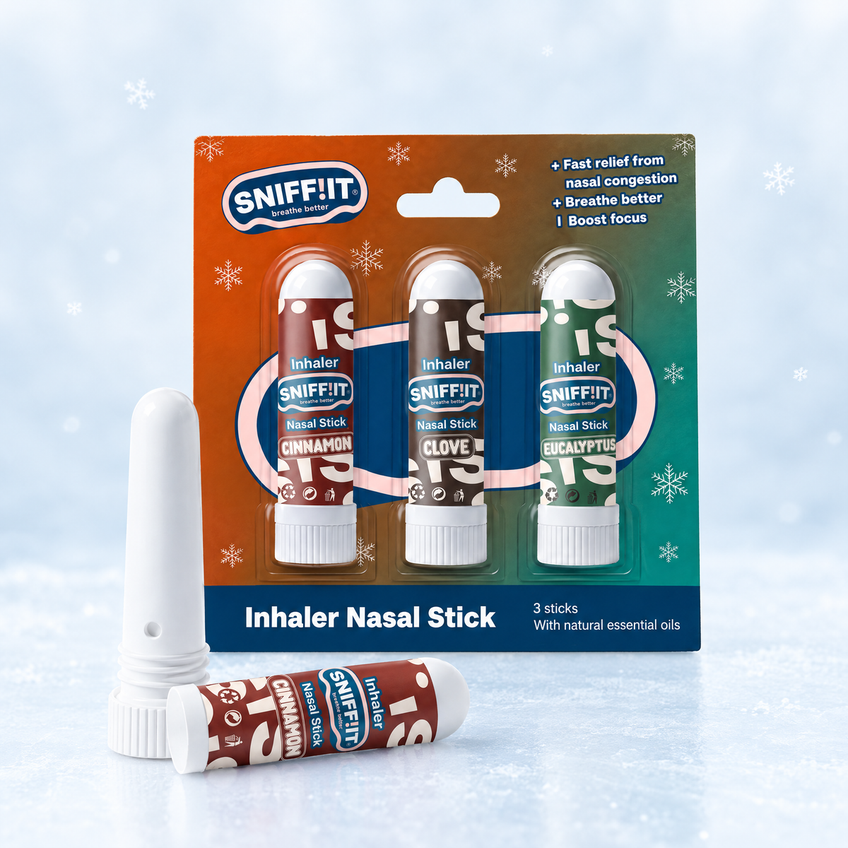 Sniffit® Stick Inhaler - Wintereditie