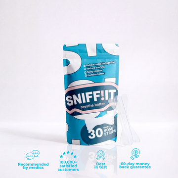 Sniffit® Transparent nasal strips