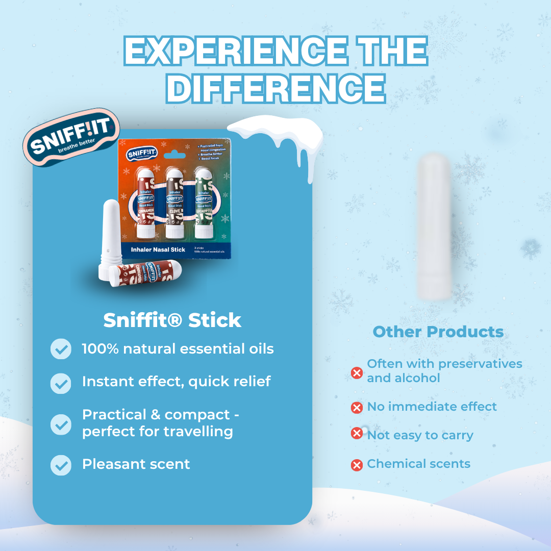 Sniffit® Stick Inhaler - Wintereditie