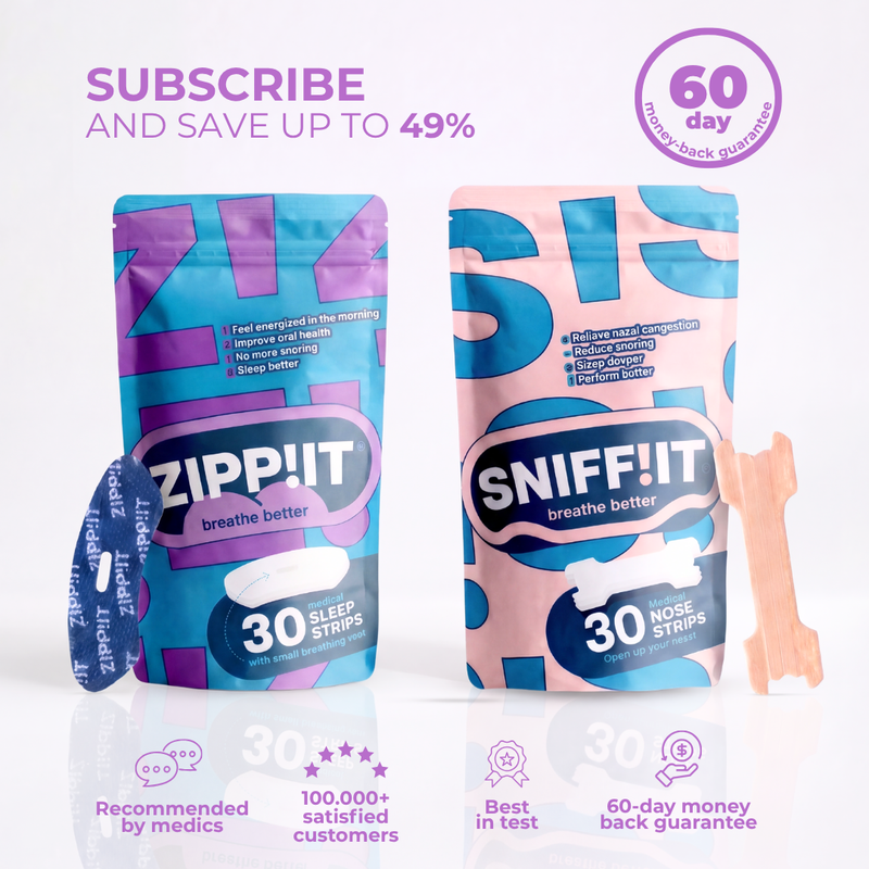 Bundle - Mouth Tape & Nose Strips