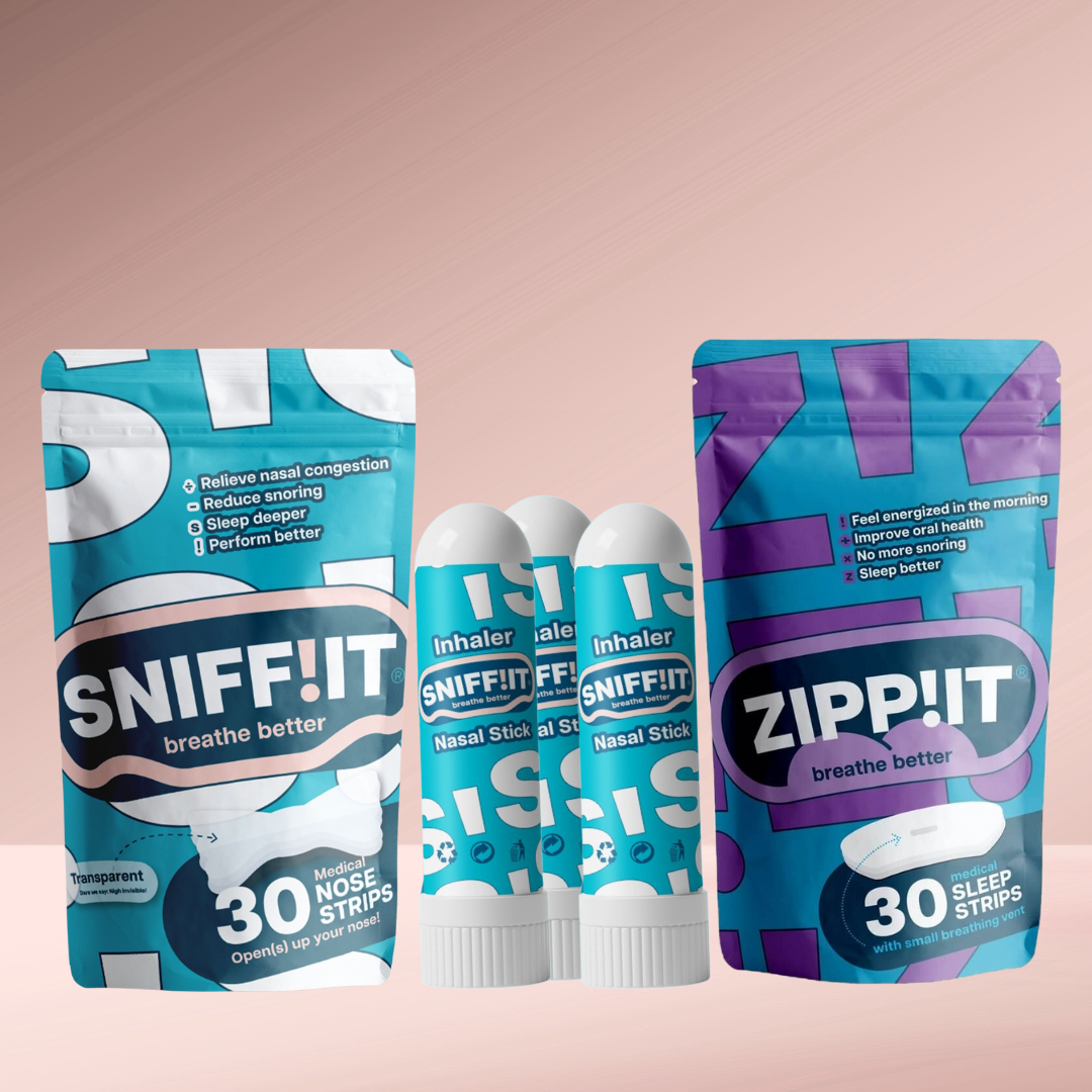 Bundle - Nasal Stick, Nose Strips & Mouth Tape