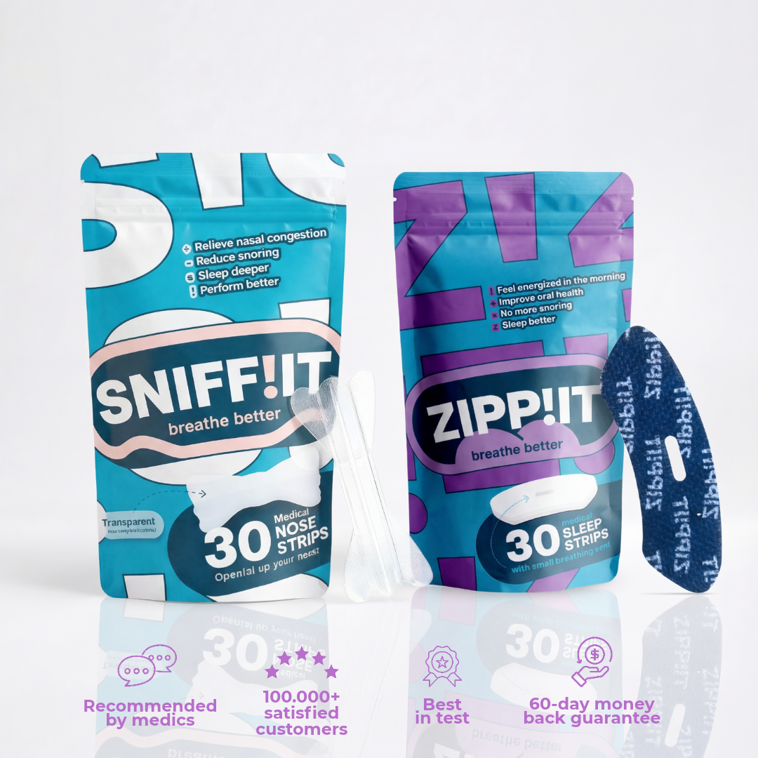 Bundle - Transparent Nasal Strips & Mouth tape